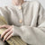 Weiche Damen-Strickjacke