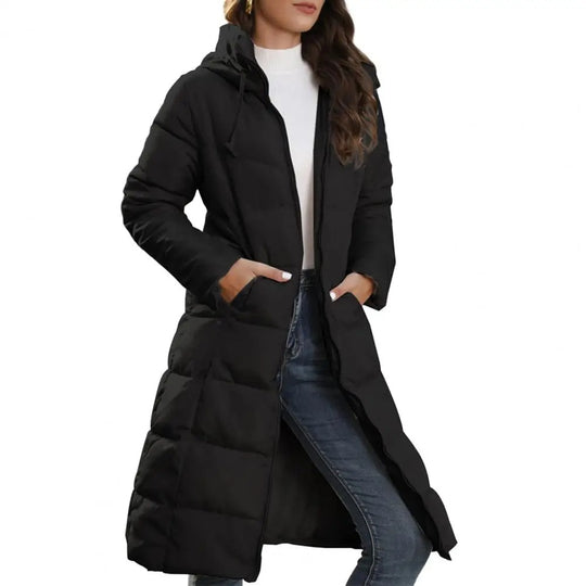 Dick gesteppter Kapuzenparka für Frauen