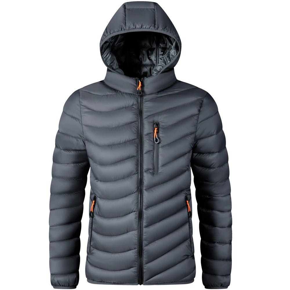 Leichte Steppjacke aus Baumwolle für Männer