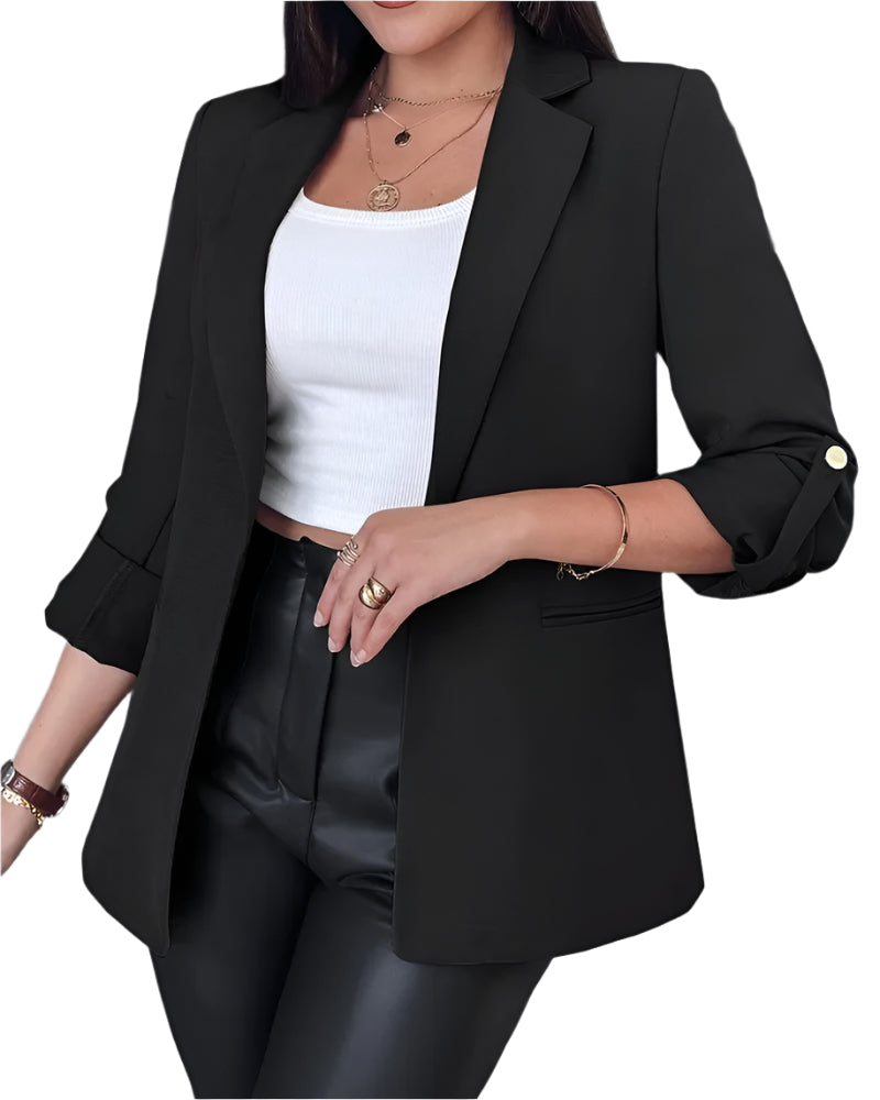 Damen Slim Cardigan Blazer