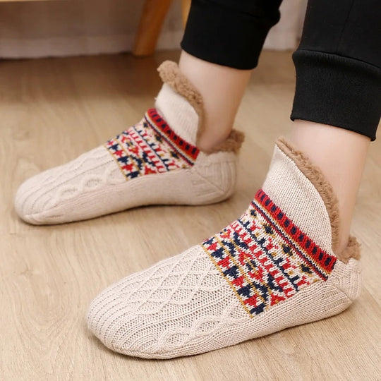 Rutschfeste Socken für den Winter
