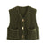 Strickjacke für Damen mit Metallknöpfen