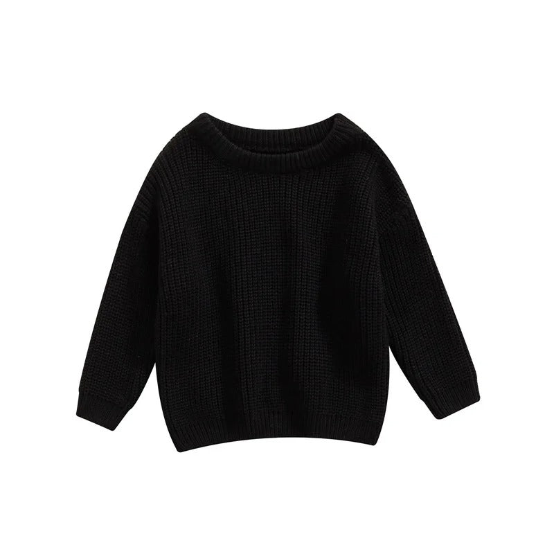 Lässiger Strickpullover für Kinder
