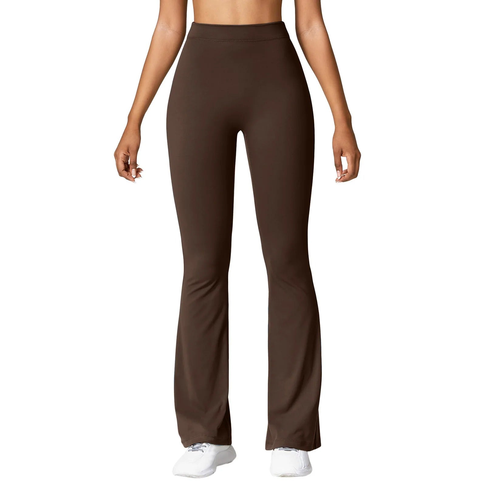 Damen-Leggings in V-Form mit hoher Taille