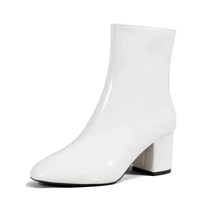 Damenstiefeletten mit Reißverschluss