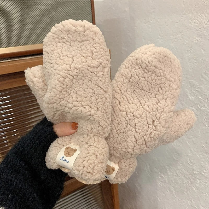 Kawaii Plüsch Warme Handschuhe