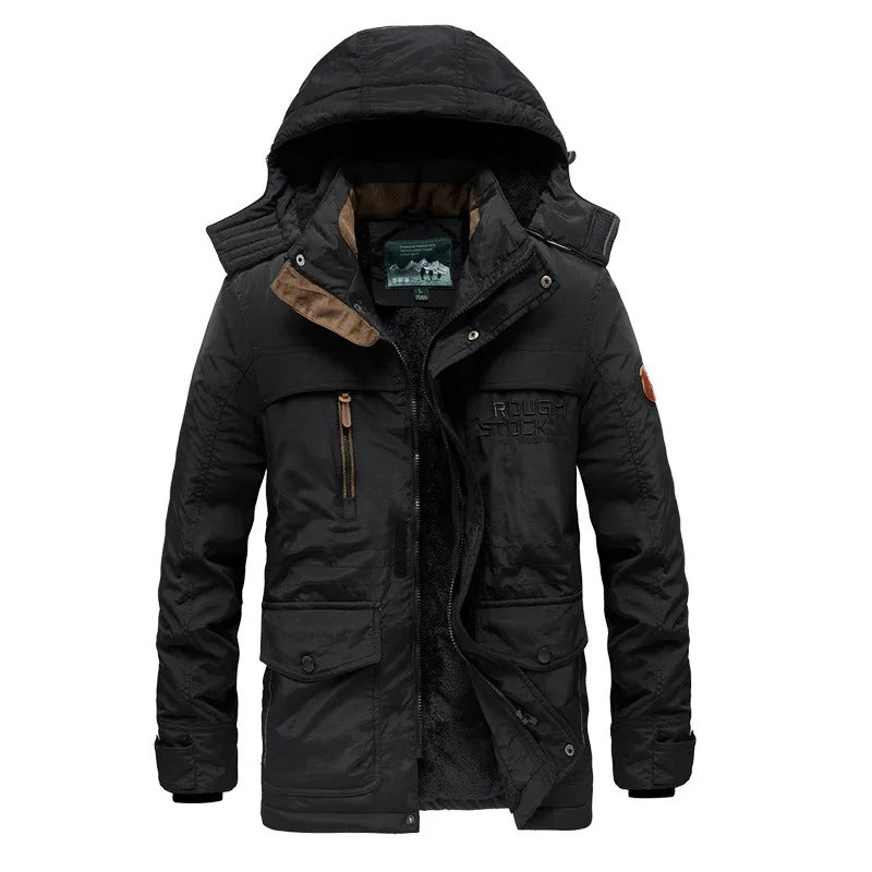 Mehrtaschen-Winterjacke für Männer