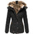 Warme Baumwoll-Steppjacke für Damen