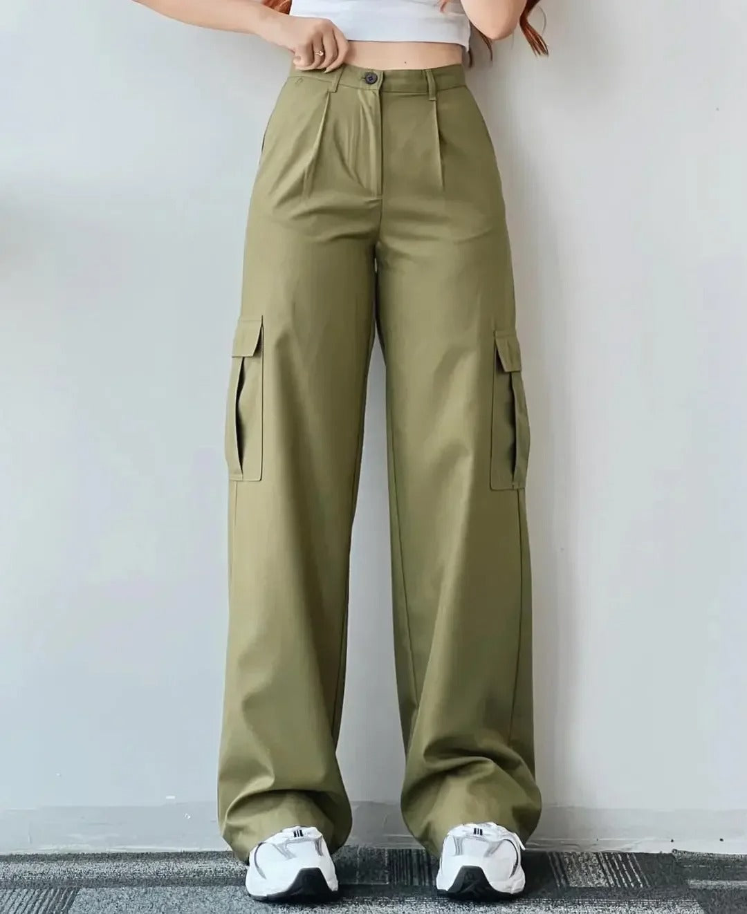 Multi Pocket Cargohose für Damen