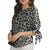 Damenbluse mit Leopardenmuster