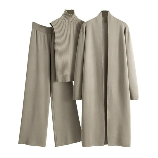 3-teiliges Set Winterweste für Damen
