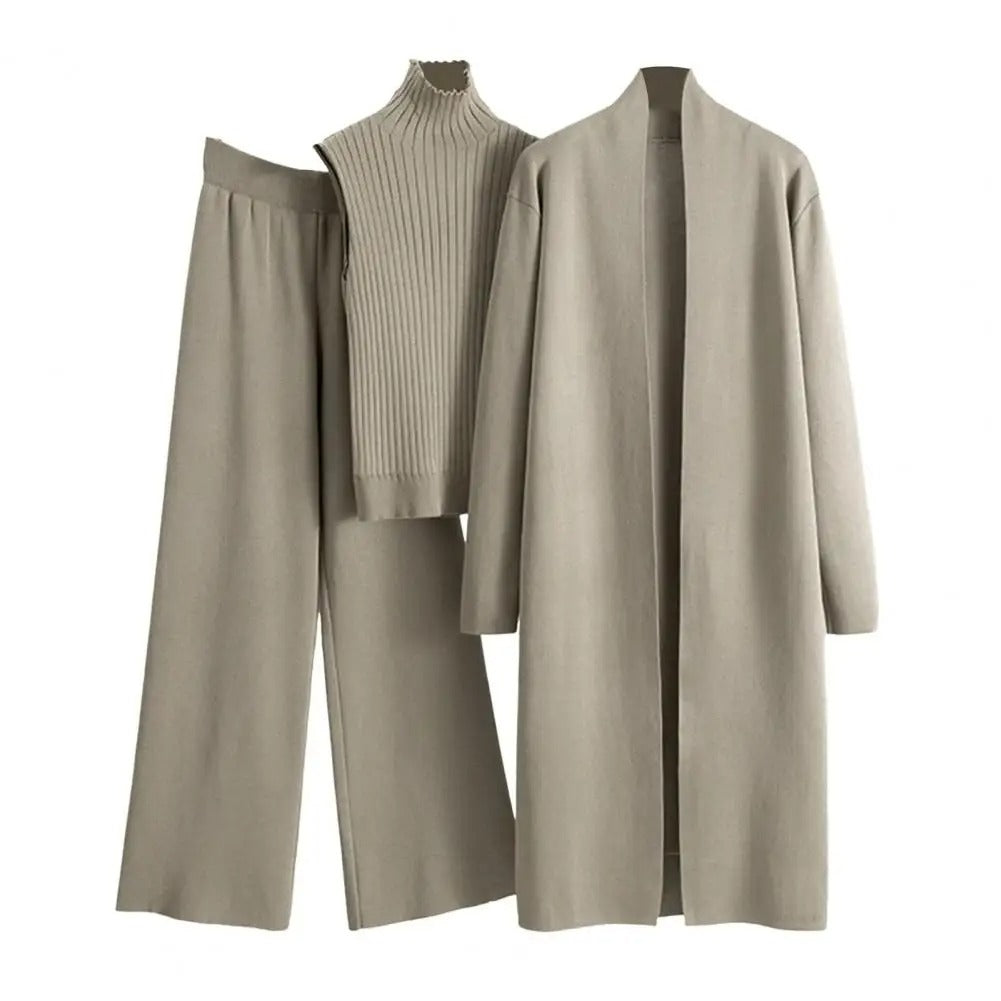 3-teiliges Set Winterweste für Damen