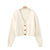 Strickjacke mit V-Ausschnitt für Damen