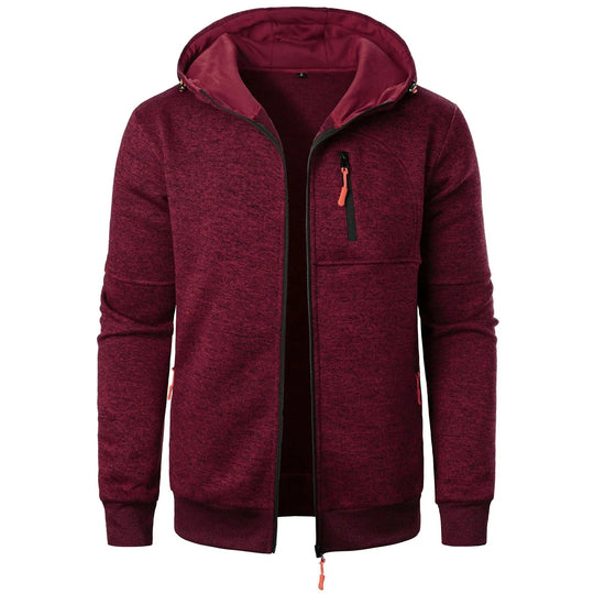 Lässige Sportjacke mit Kapuze für Männer