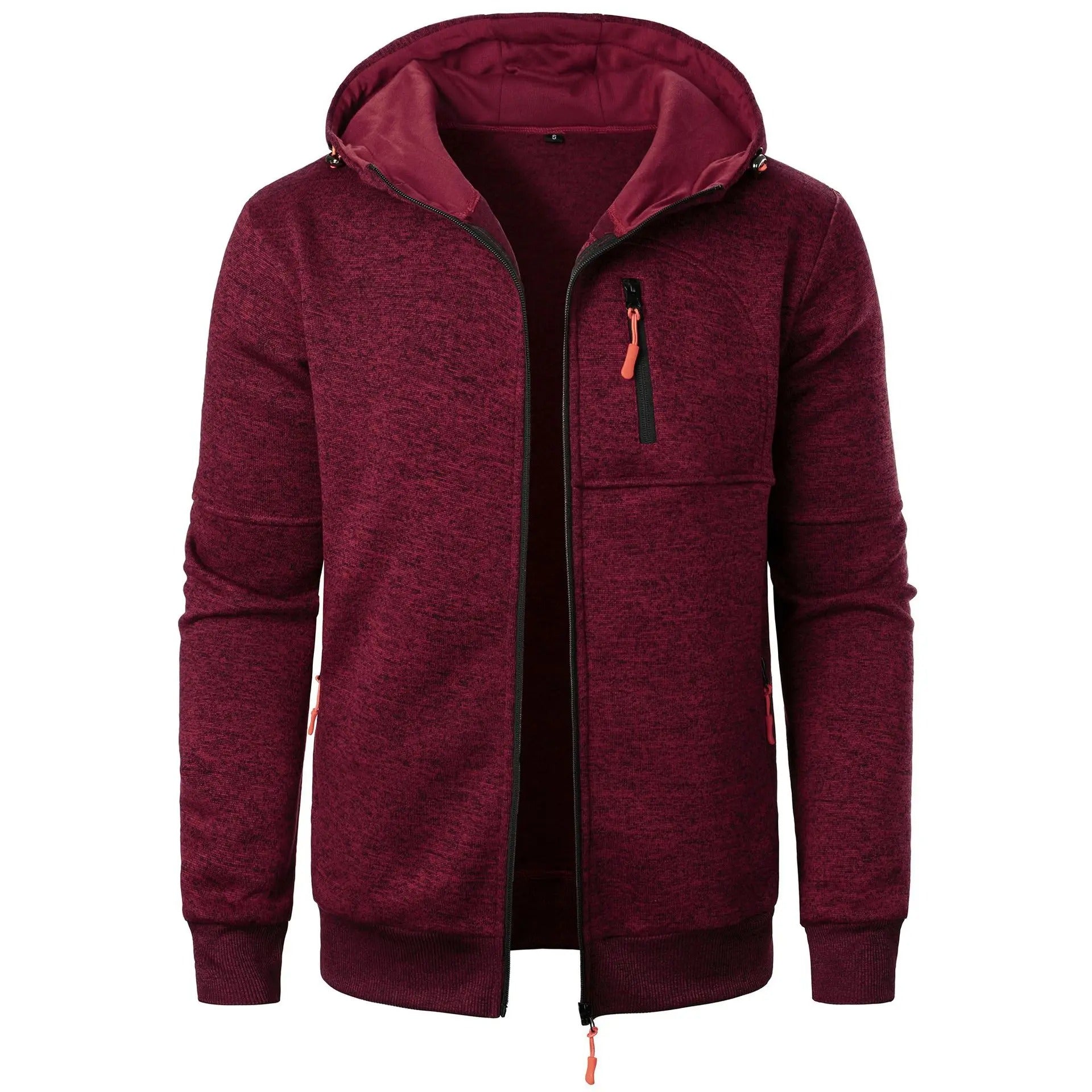 Lässige Sportjacke mit Kapuze für Männer