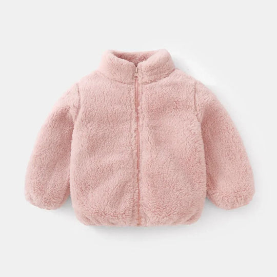 Warme Kinder-Fleecejacke