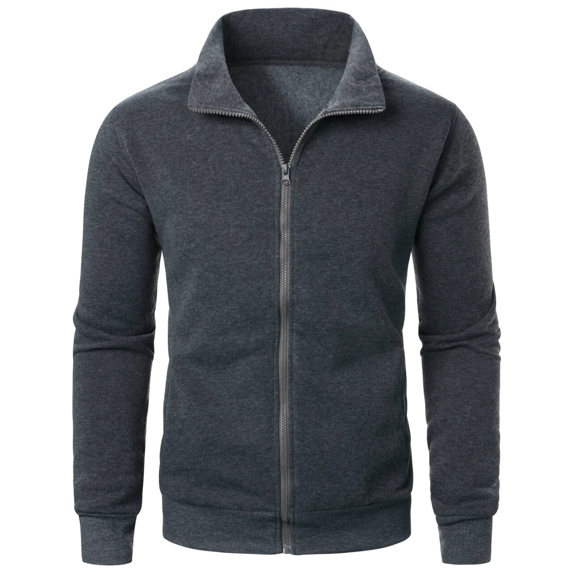Freizeitjacke für Herren mit Stehkragen und Reißverschluss