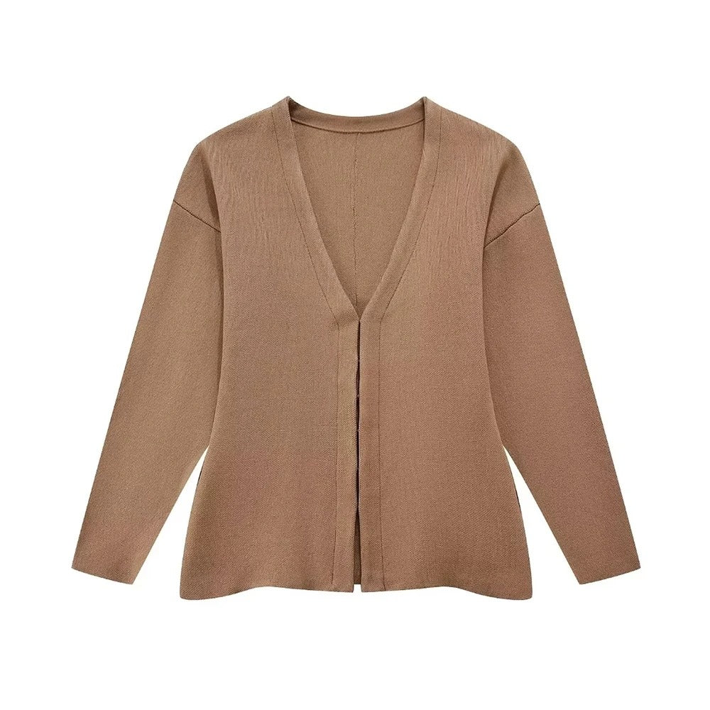 Gehäkelte Strickjacke für Frauen