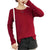 Damen-Strickpullover in Volltonfarben