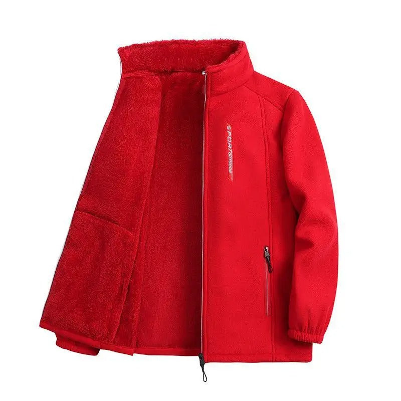 Warme Winter-Fleecejacke für Damen