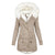 Kapuzenjacke aus Baumwolle für Frauen