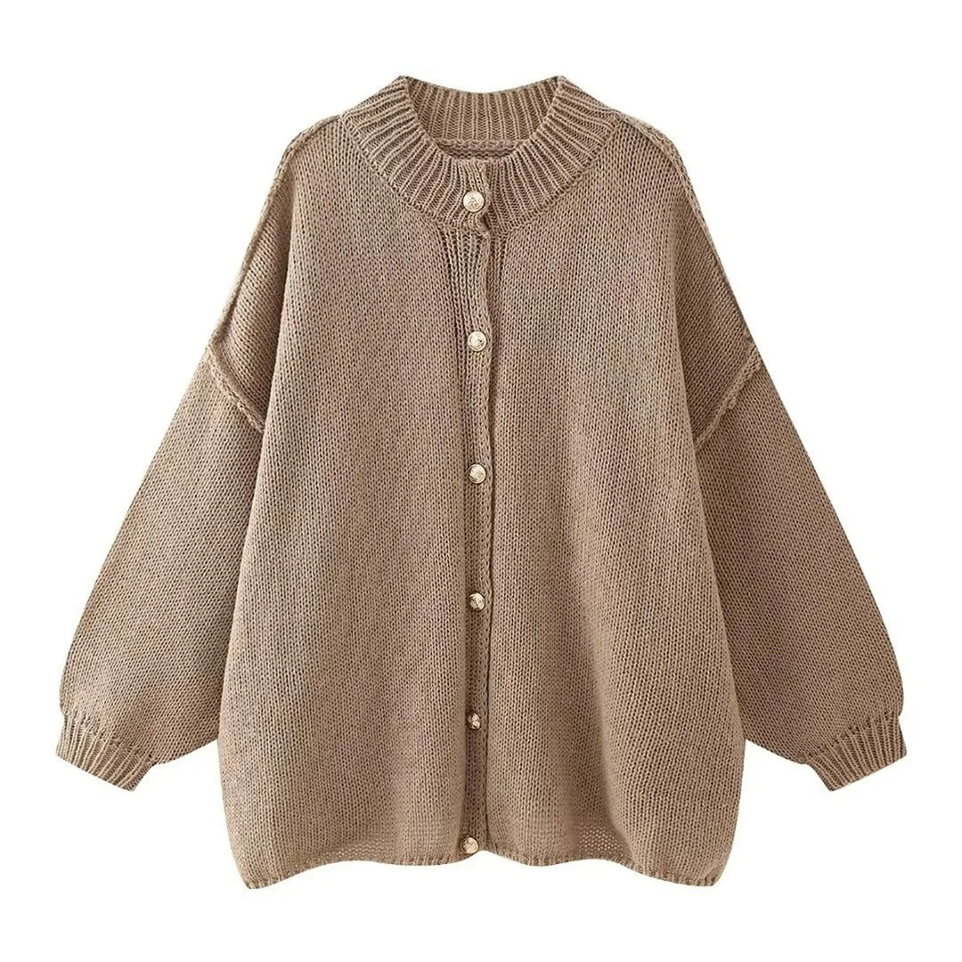 Lässiger weiter Pullover für Frauen