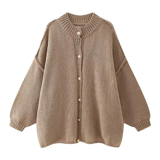Lässiger weiter Pullover für Frauen