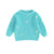 Blumenstrickpullover für Kinder
