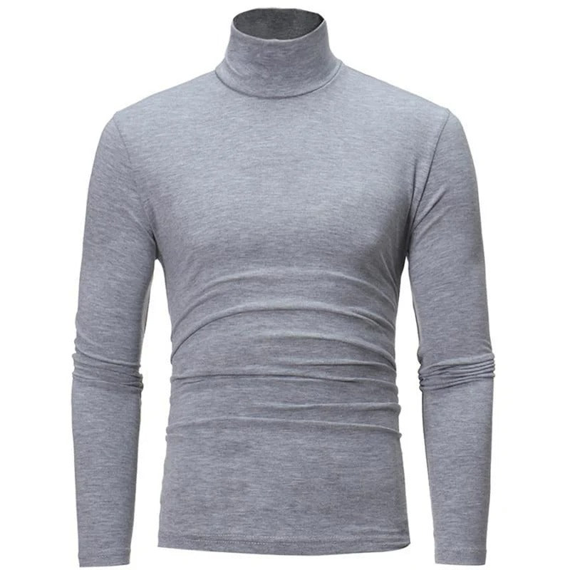Thermoshirt für Männer mit hohem Halsausschnitt