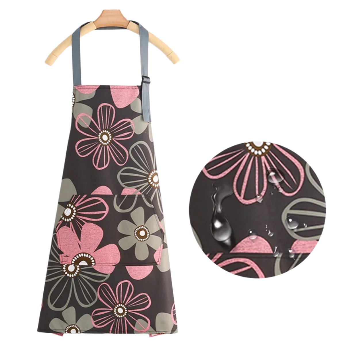 Wasserdichte Schürze aus Baumwollsegeltuch