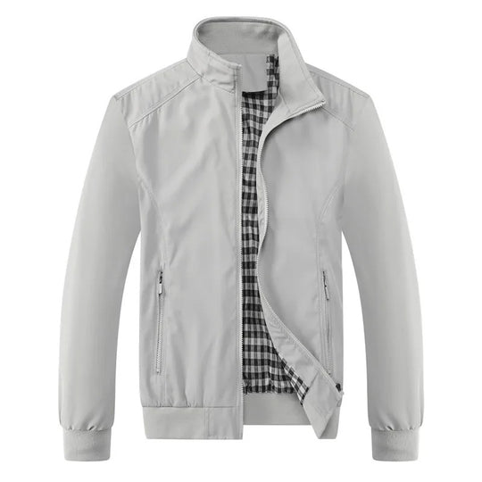 Heren Casual Slank Bomberjacke