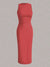 Kleid mit faltiger Taille für Frauen