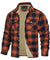 Flanell-Baumwoll-Karo-Jacke für Männer