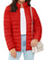 Damen-Pufferjacke mit durchgehendem Reißverschluss