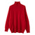 Hochgeschlossener Damen-Strickpullover