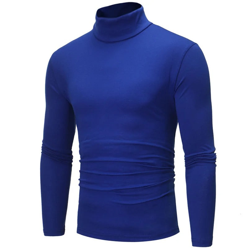 Thermoshirt für Männer mit hohem Halsausschnitt