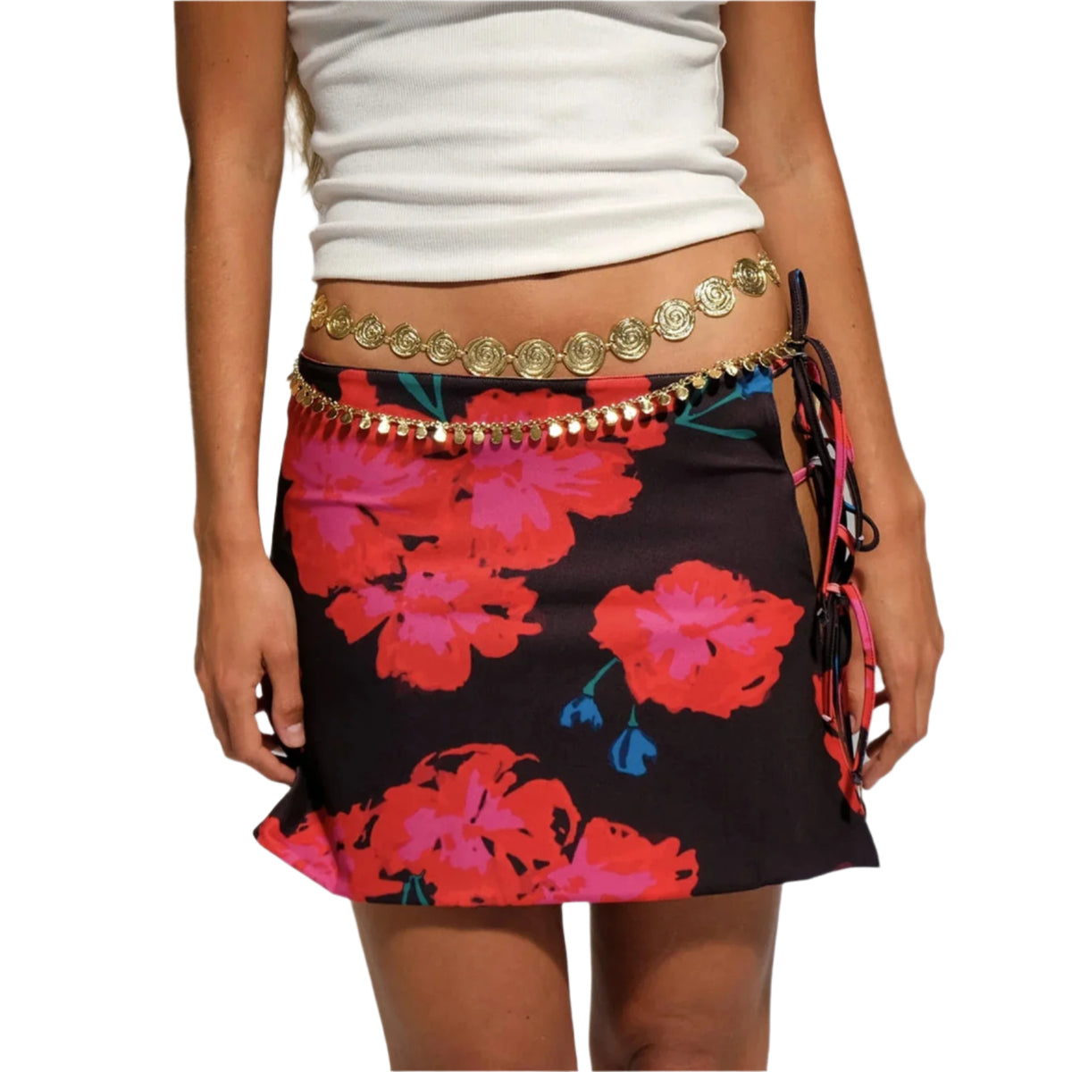 Tie-Dye Bodycon-Rock für Damen