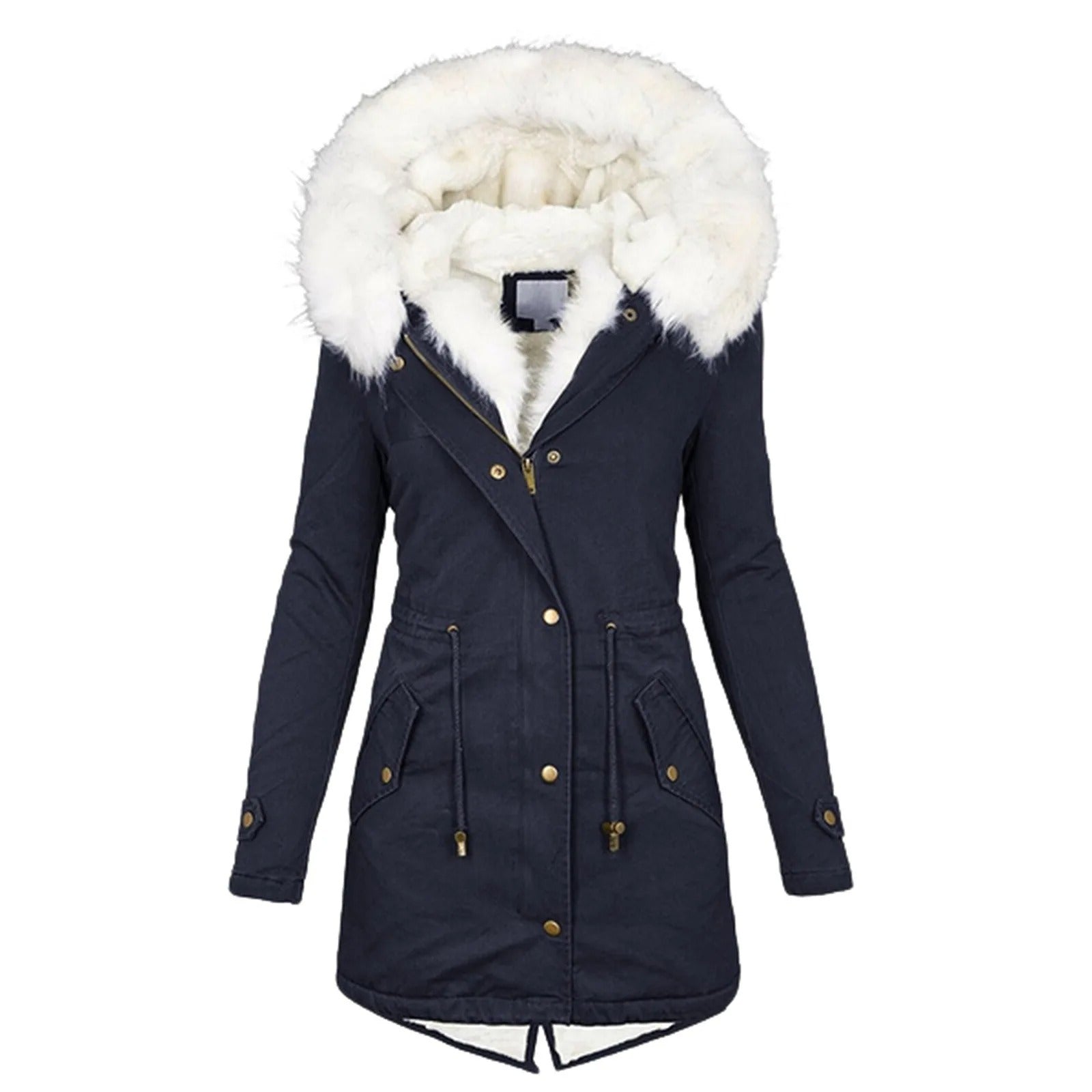 Kapuzenjacke aus Baumwolle für Frauen