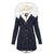 Kapuzenjacke aus Baumwolle für Frauen