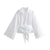 Kimono-Damenbluse mit langen Ärmeln