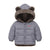 Kinder-Kaschmirjacke mit Kapuze