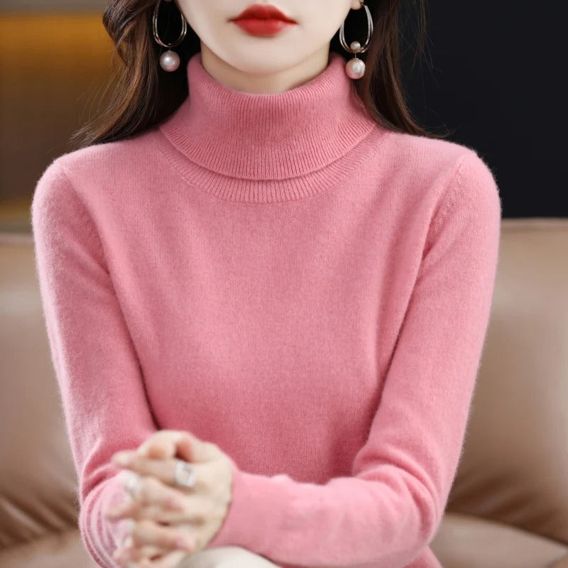 Damen-Strickpullover aus Kaschmir