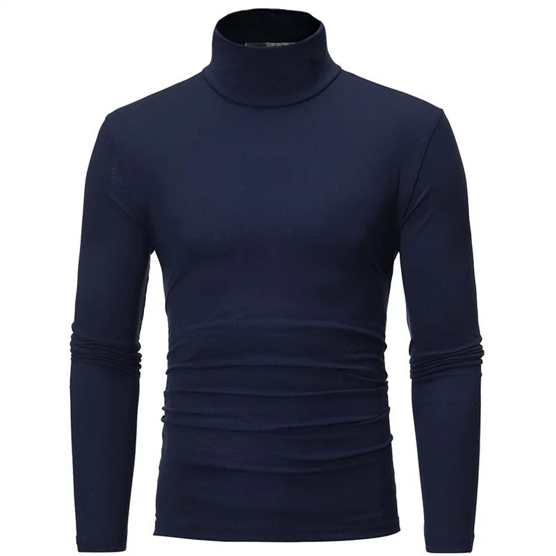 Thermoshirt für Männer mit hohem Halsausschnitt