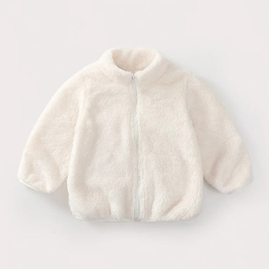 Warme Kinder-Fleecejacke