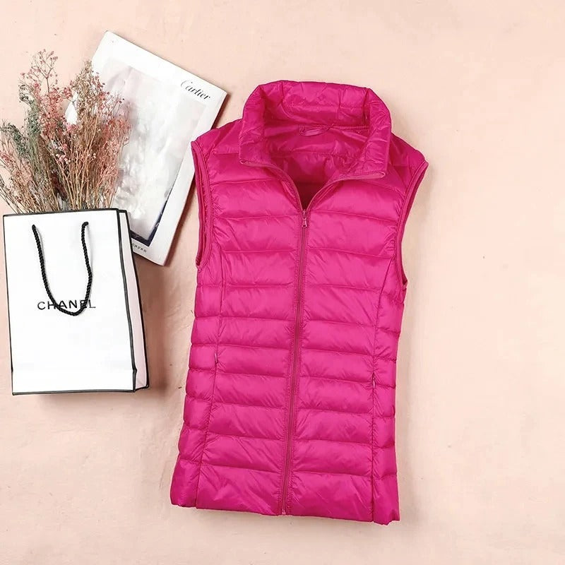Leichte Damen-Pufferjacke