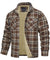 Flanell-Baumwoll-Karo-Jacke für Männer