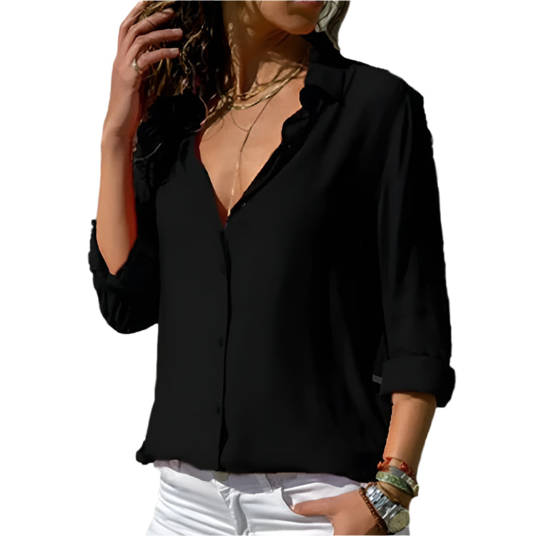 Frauen Casual Frisur Lockeres Shirt