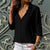 Frauen Casual Frisur Lockeres Shirt