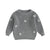 Blumenstrickpullover für Kinder