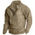 Herren-Sweatshirt mit halbem Reißverschluss und Stehkragen